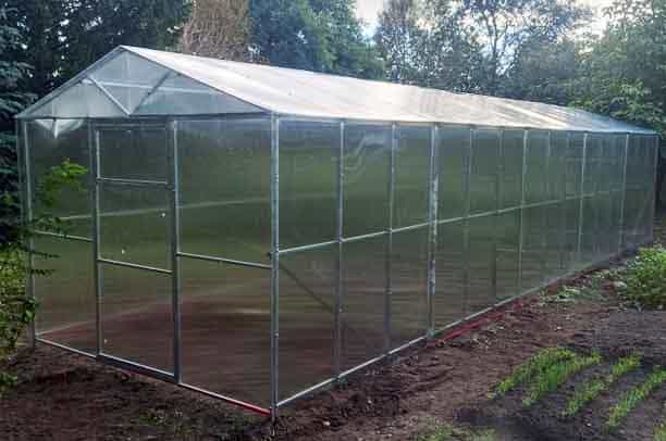 теплица домик из поликарбоната